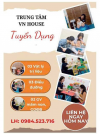 TUYỂN DỤNG NHÂN SỰ PHỤC HỒI CHỨC NĂNG – GẮN BÓ CÙNG SỨ MỆNH “ƯƠM MẦM KHÁT VỌNG"
